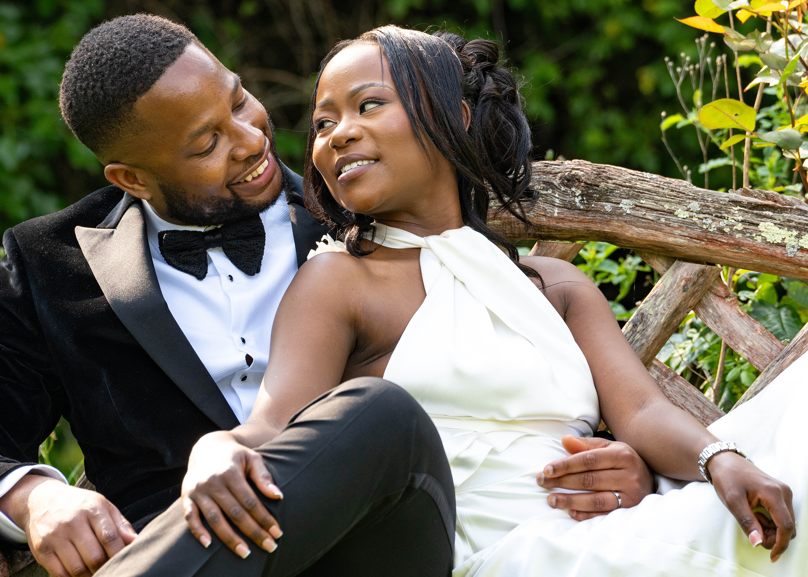 The Gardens, Yalding wedding photography